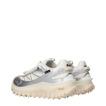 Gray Fabric Athletic Sneakers