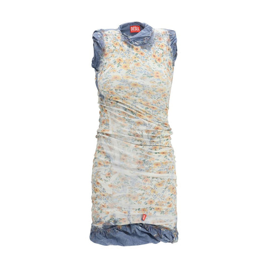 Multicolor Cotton Casual Dress