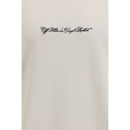 Beige Cotton Sweatshirt