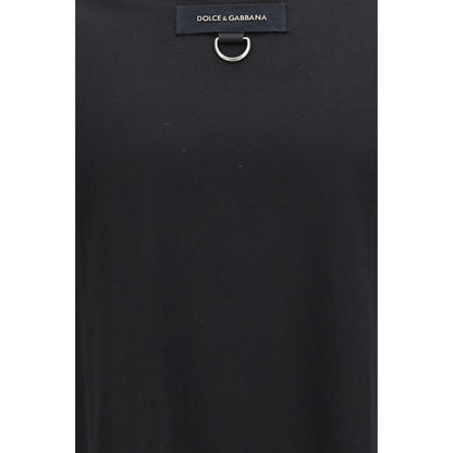 Black Cotton T-Shirt