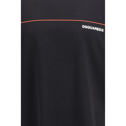 Black Cotton T-Shirt