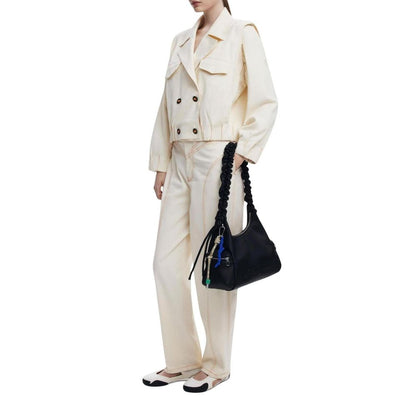 Black Polyethylene Handbag