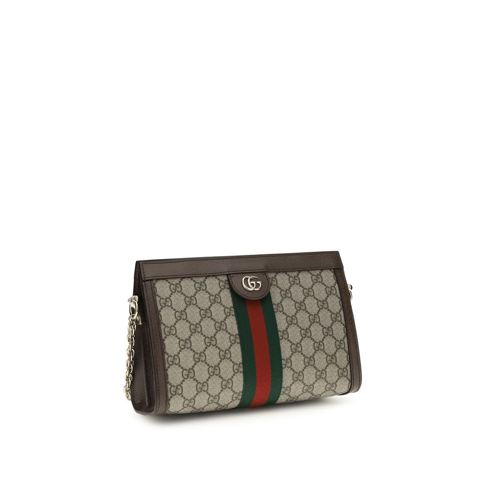 Brown Fabric Handbag