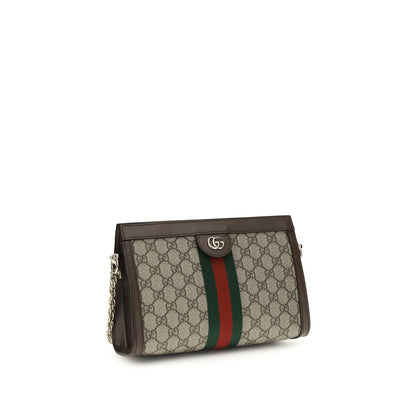 Brown Fabric Handbag