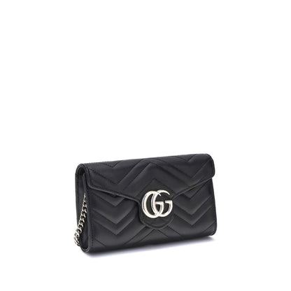 Black Calf Leather Bos Taurus Shoulder Bag