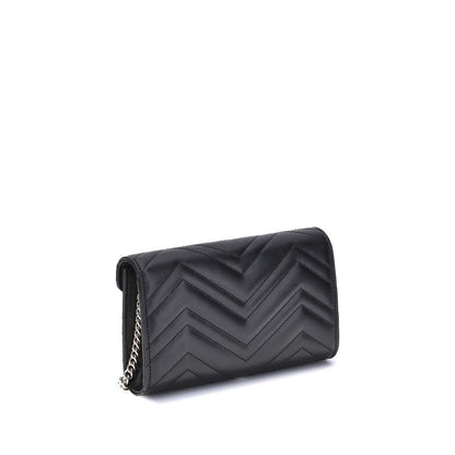 Black Calf Leather Bos Taurus Shoulder Bag