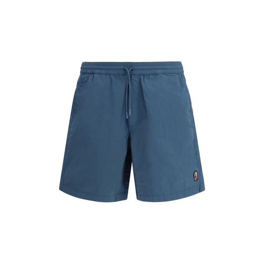 Blue Polyamide Swim Shorts