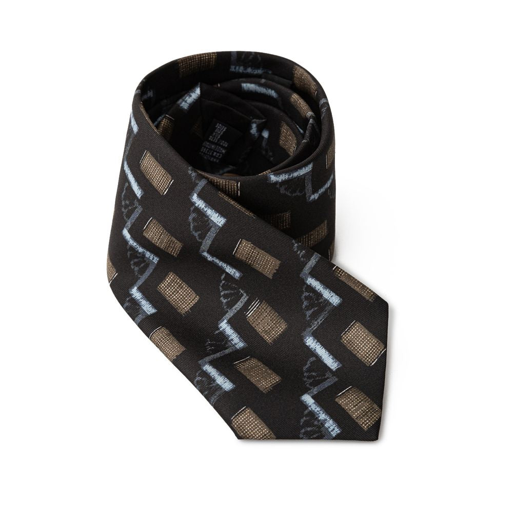 Black Silk Tie