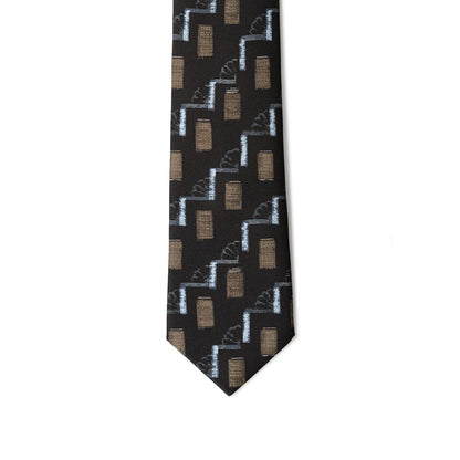 Black Silk Tie