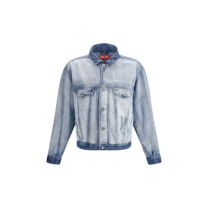 Blue Cotton Denim Jacket