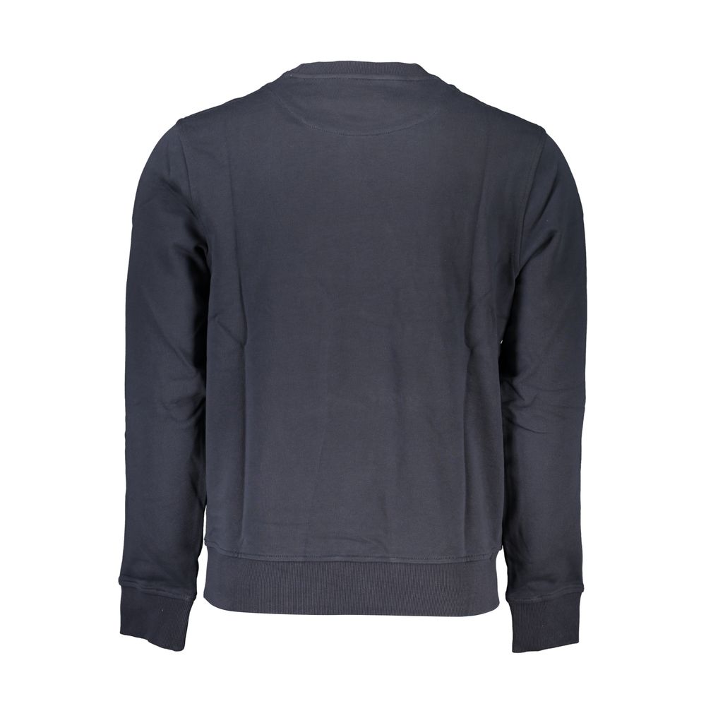 Blue Cotton Men's Sweatshirt