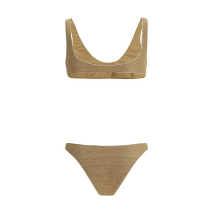 Gold Polyamide Bikini
