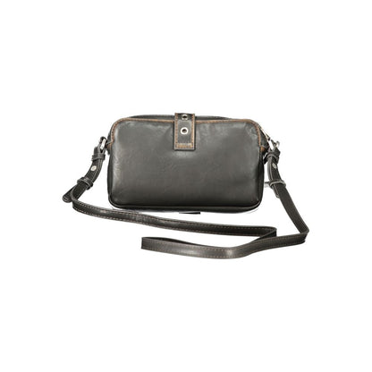 Marrone Polyurethane Women's Handbag