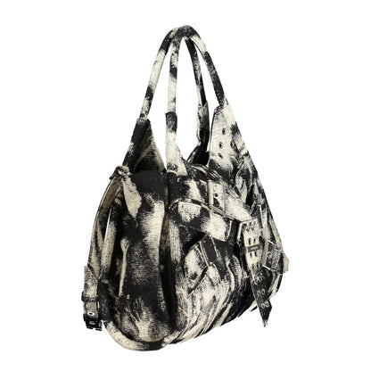 Nero Polyester Women's Handbag