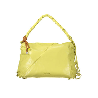 Giallo Polyurethane Women Handbag
