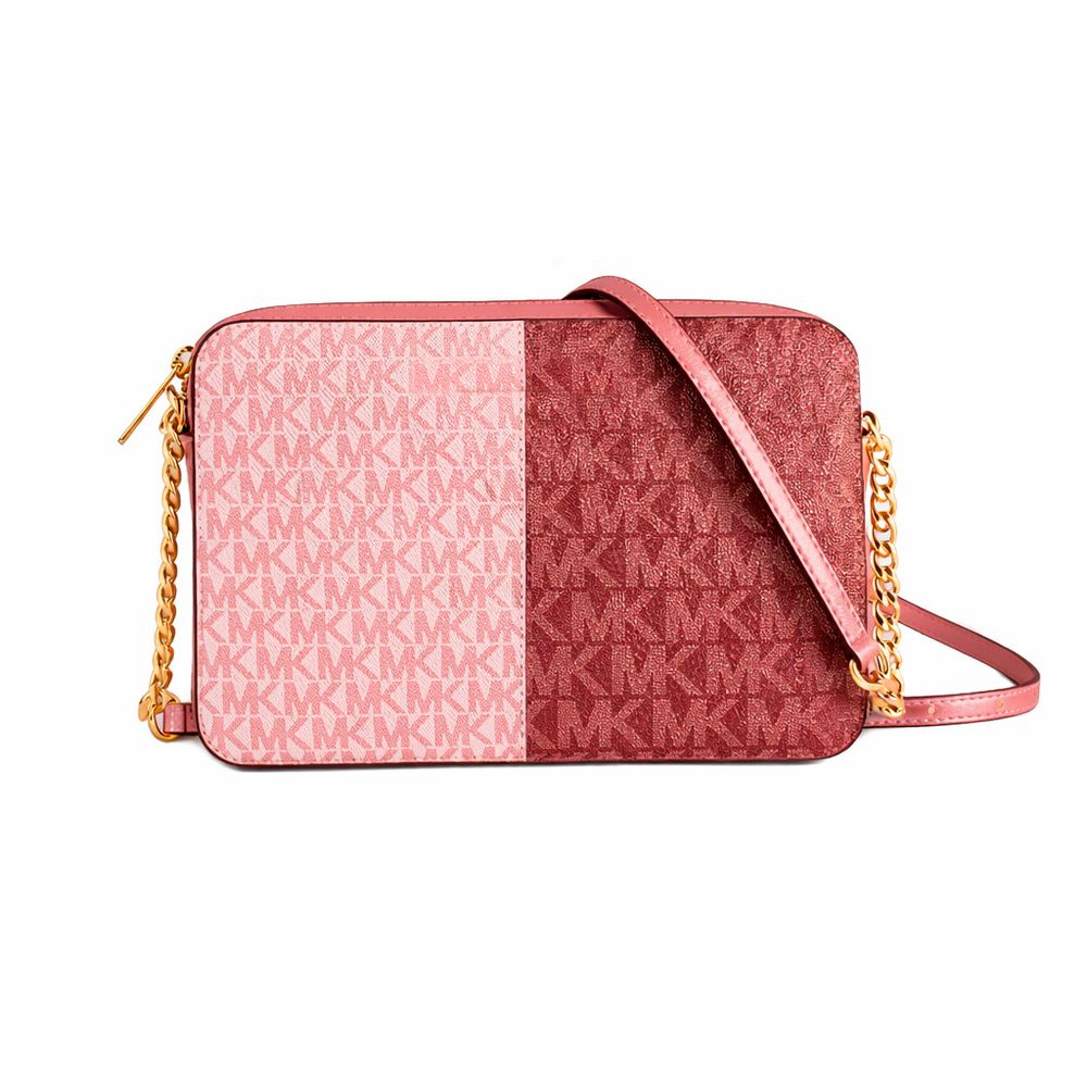 Multicolor Canvas Crossbody Bag