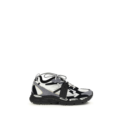 Multicolor Rubber Athletic Sneakers