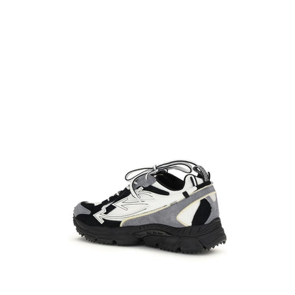 Multicolor Rubber Athletic Sneakers