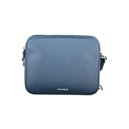 Blu Leather Women Handbag