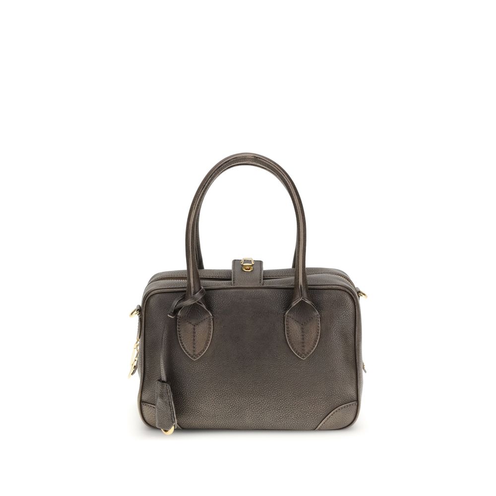 Brown Calf Leather Bos Taurus Shoulder Bag