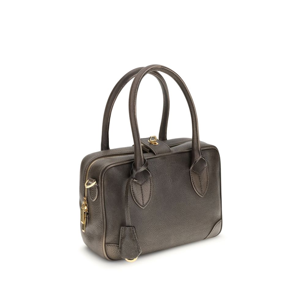 Brown Calf Leather Bos Taurus Shoulder Bag