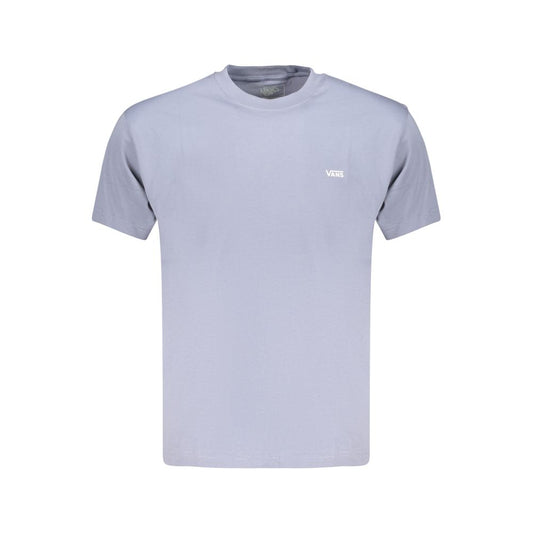 Blue Cotton Men's T-Shirt