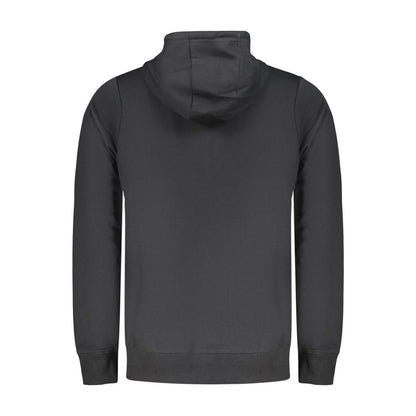 Black Cotton Men's Sweatshirt