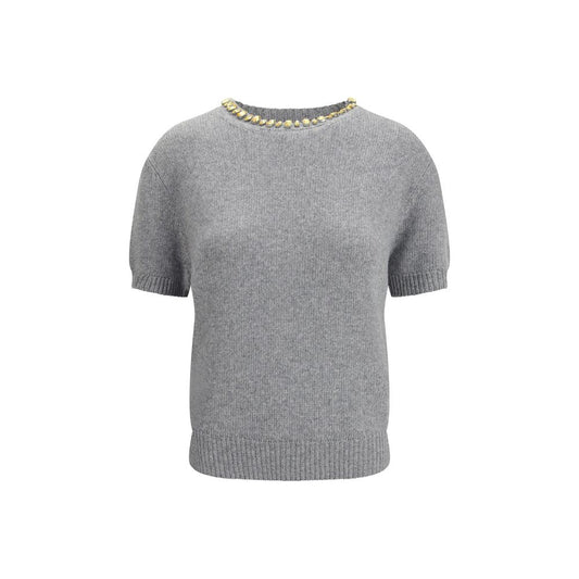 Gray Cashmere Sweater