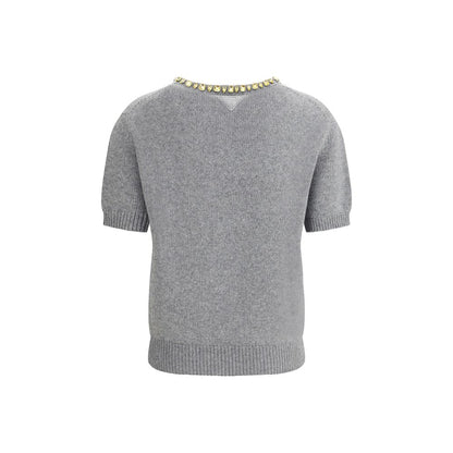 Gray Cashmere Sweater