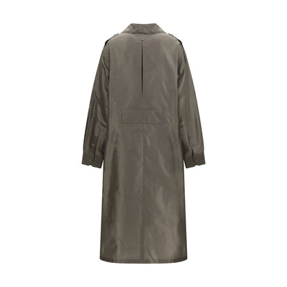 Bicolor Silk Casual Dress