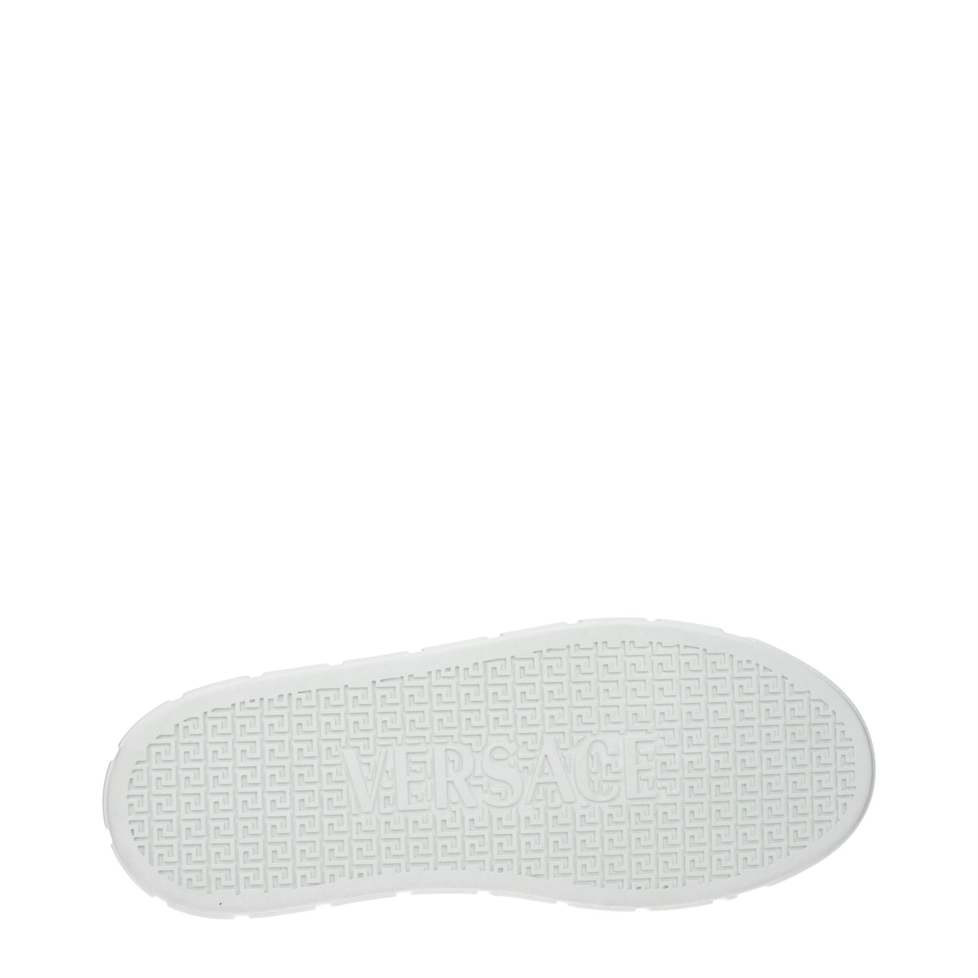 White Leather Low Top Sneakers