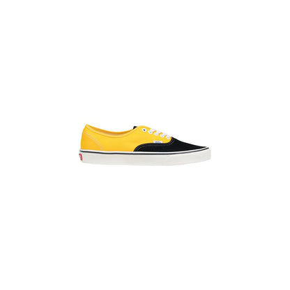 Black Cotton Low Top Sneakers