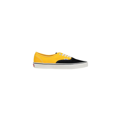 Black Cotton Low Top Sneakers