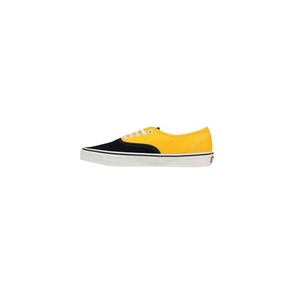 Black Cotton Low Top Sneakers