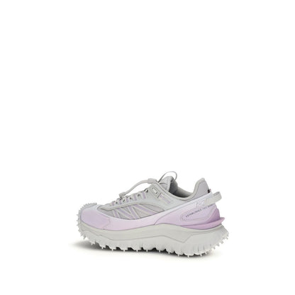 Purple Polyamide Athletic Sneakers
