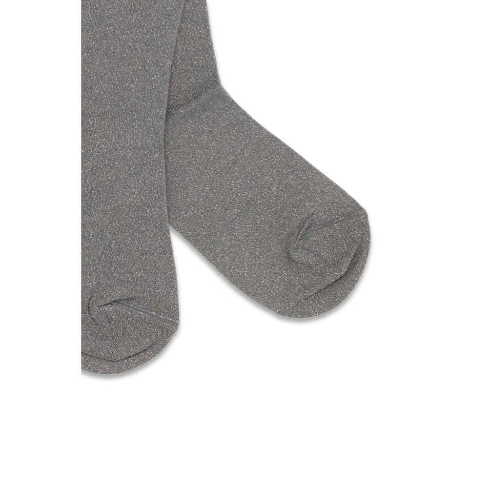 Gray Silk Socks