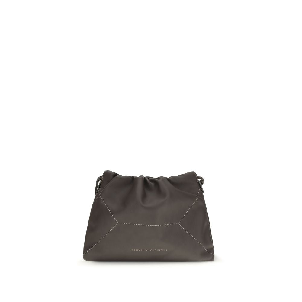 Brown Calf Leather Bos Taurus Shoulder Bag