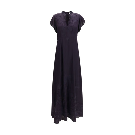 Black Viscose Casual Dress