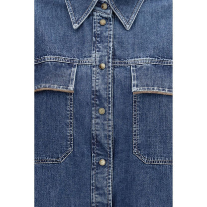 Blue Denim Shirt