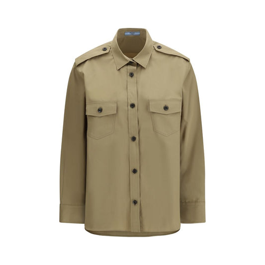 Beige Cotton Shirt