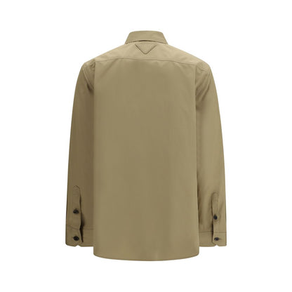 Beige Cotton Shirt