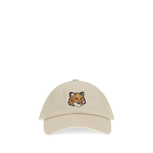 Beige Cotton Cap (Baseball Hat)
