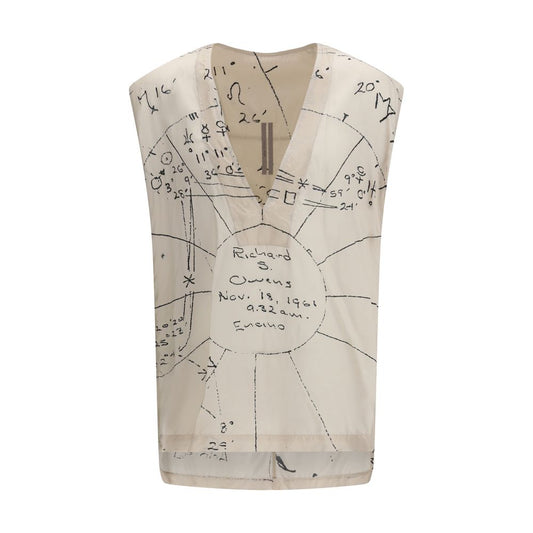 Beige Viscose Shirt