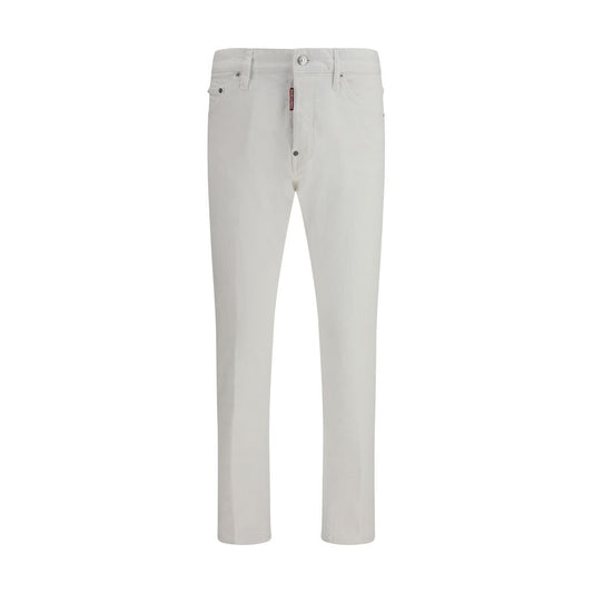 White Cotton Jeans Denim