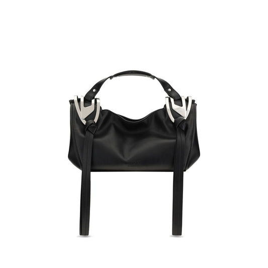 Black Calf Leather Bos Taurus Shoulder Bag