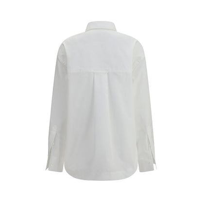 White Cotton Dress Shirt