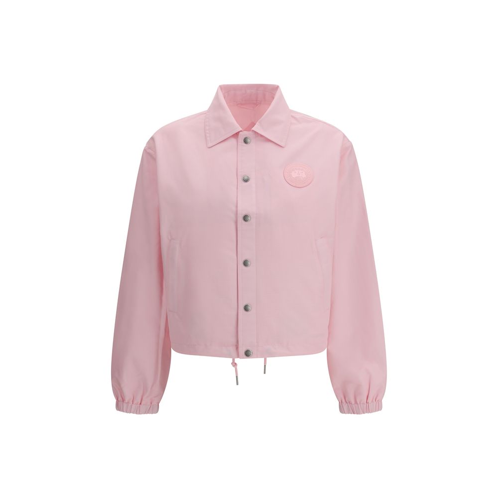 Multicolor Recycled Polyamide Full-Length Jacket