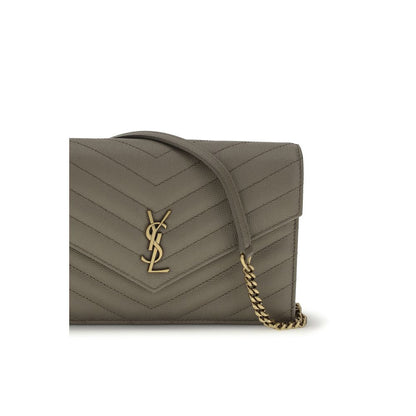 Gray Calf Leather Bos Taurus Wallet