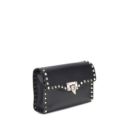 Black Calf Leather Bos Taurus Shoulder Bag