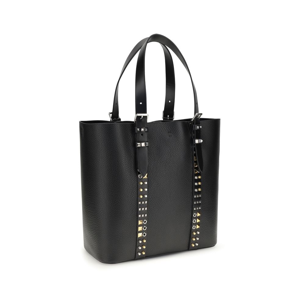 Black Calf Leather Bos Taurus Shoulder Bag